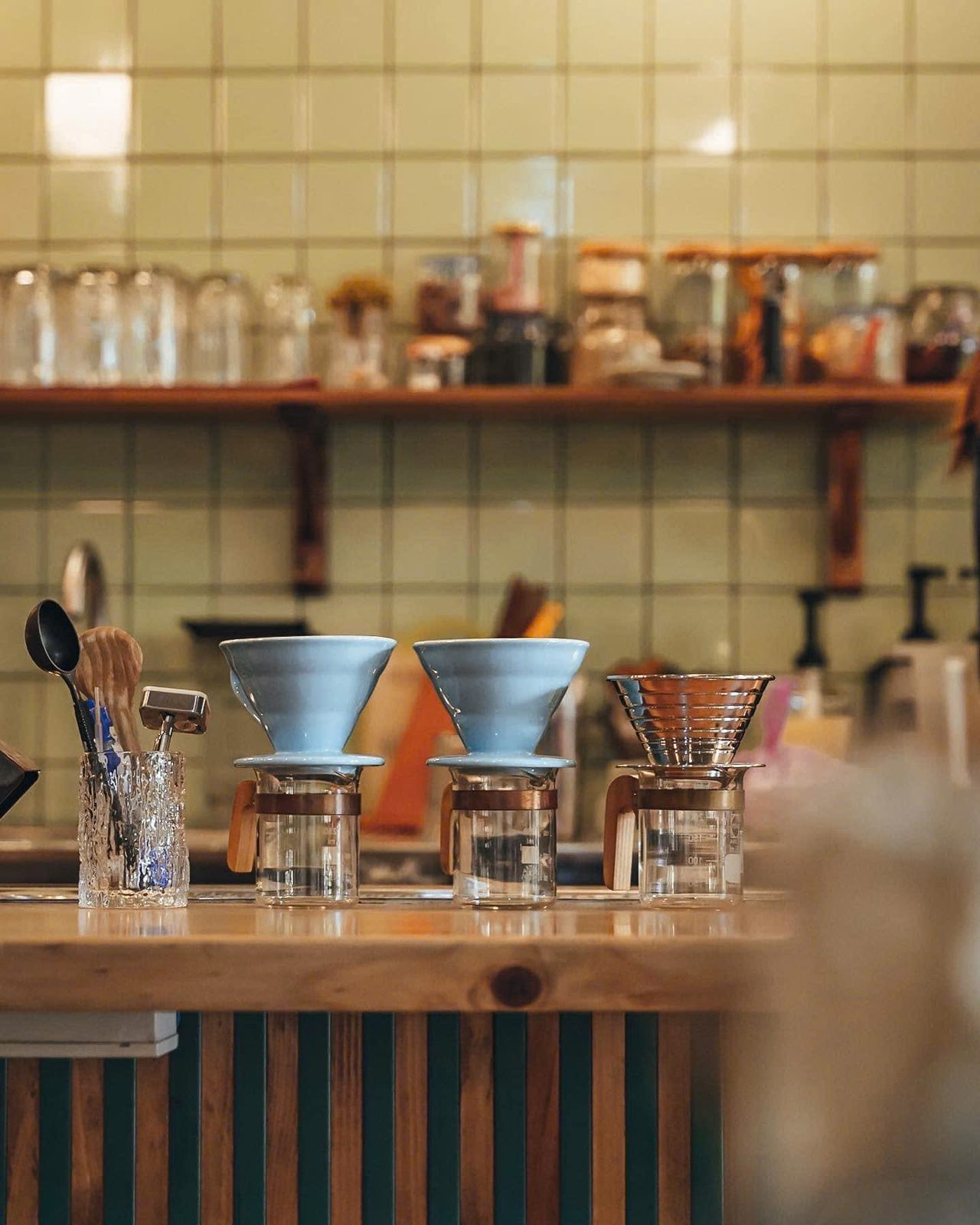 Trạm pha pour over