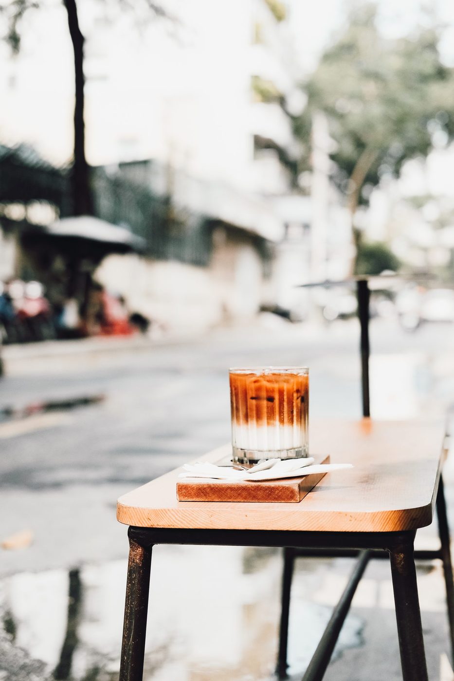 Opening month; staff portraits, plant interiors, early styled drinks