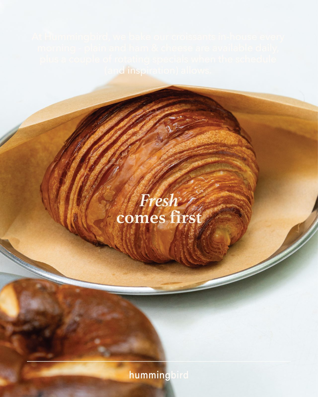 Croissant thường 'Fresh comes first'