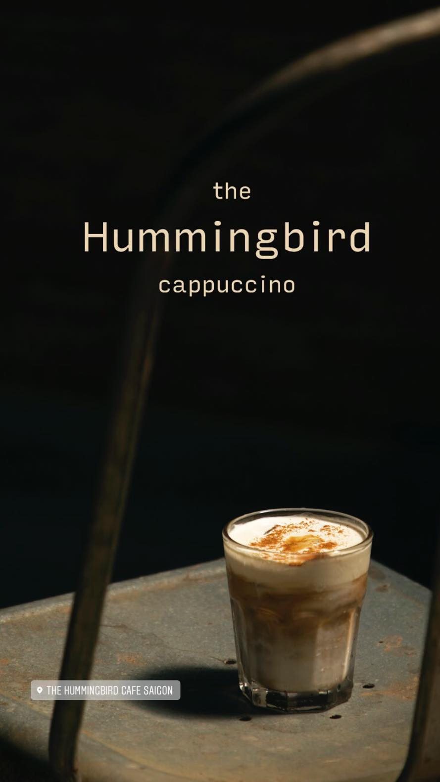 Thẻ 'the Hummingbird cappuccino'