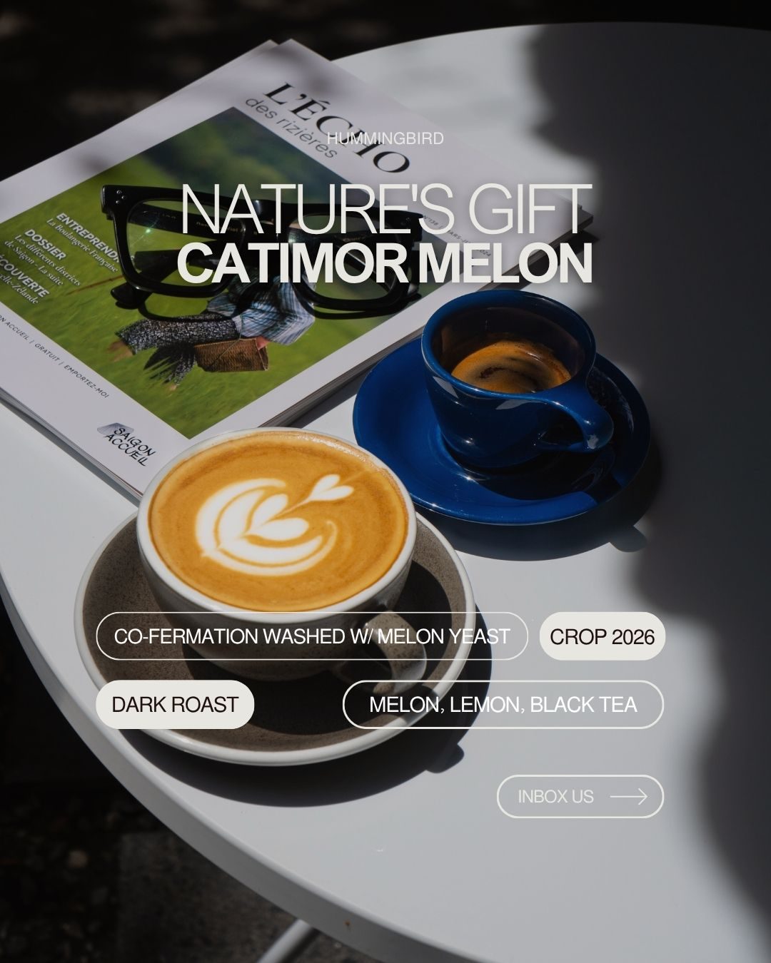 Thẻ nếm thử 'Nature's Gift — Catimor Melon'