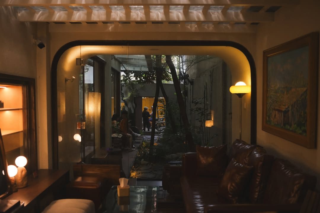 Góc lounge, khi trời tối