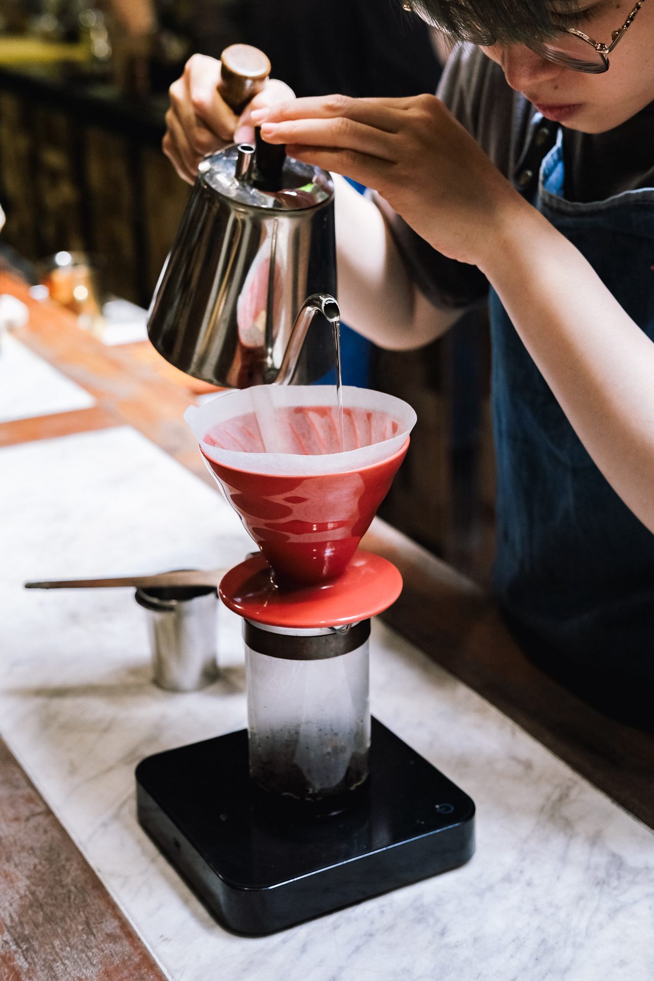 Pour-over buổi sáng