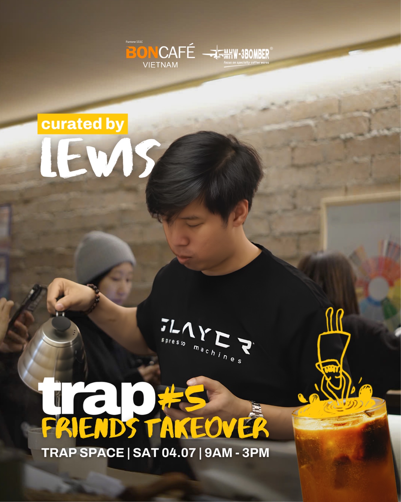 Poster collab @boncafevietnam